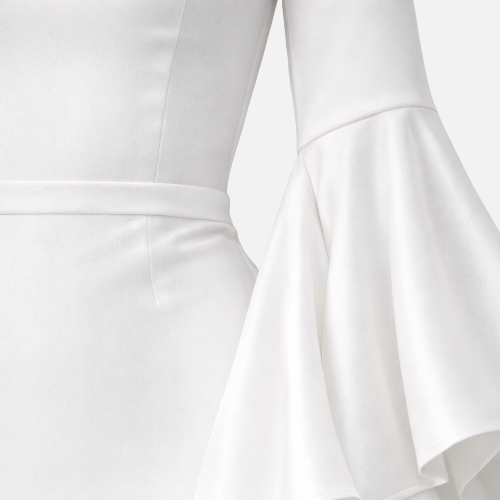 Long Sleeve Draped Maxi Dress for Women