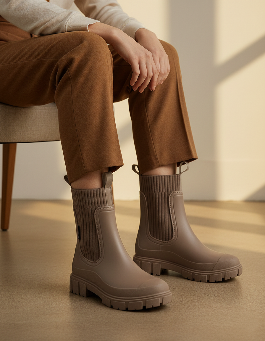 Luhvia | Women’s Water Resistant Wellington Boots with Non-Slip Sole