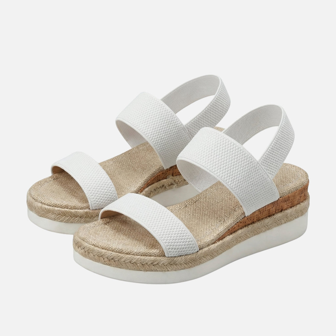 Jute Platform Sandals – Espadrille Detailing for Women