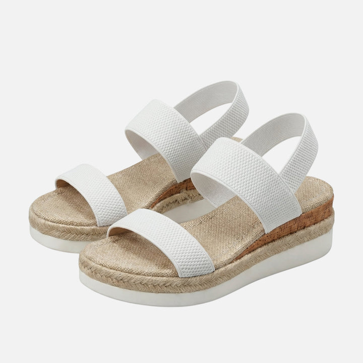Jute Platform Sandals – Espadrille Detailing for Women