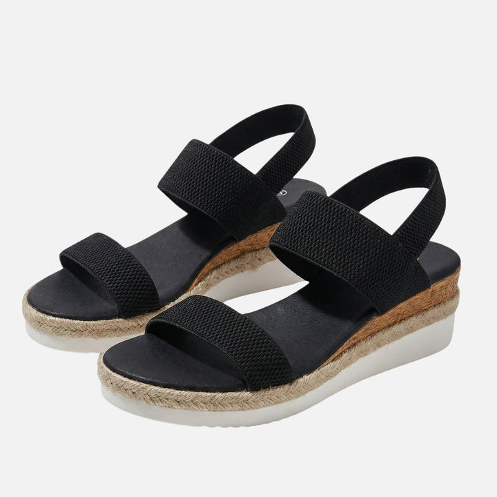 Jute Platform Sandals – Espadrille Detailing for Women