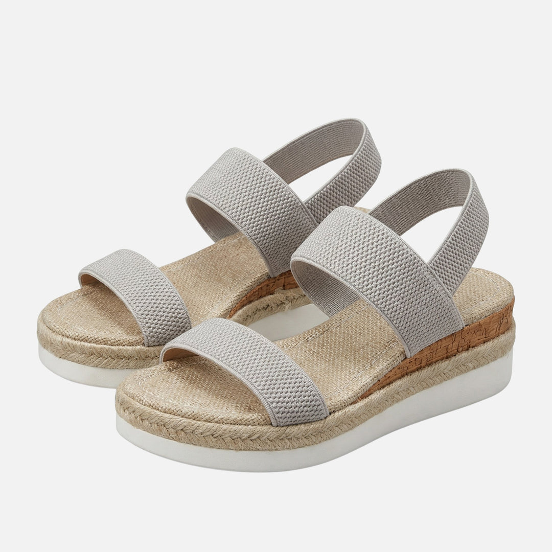 Jute Platform Sandals – Espadrille Detailing for Women
