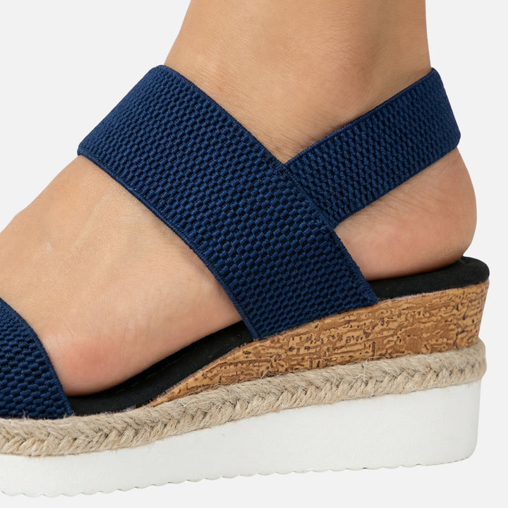 Jute Platform Sandals – Espadrille Detailing for Women