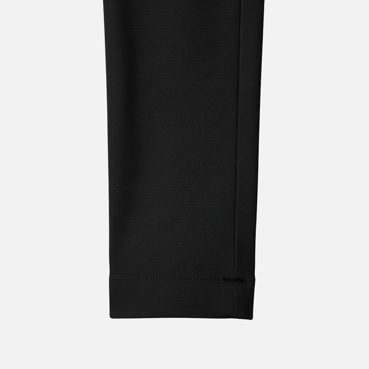Men’s Stretchy Straight-Leg Trousers with Belt Loops