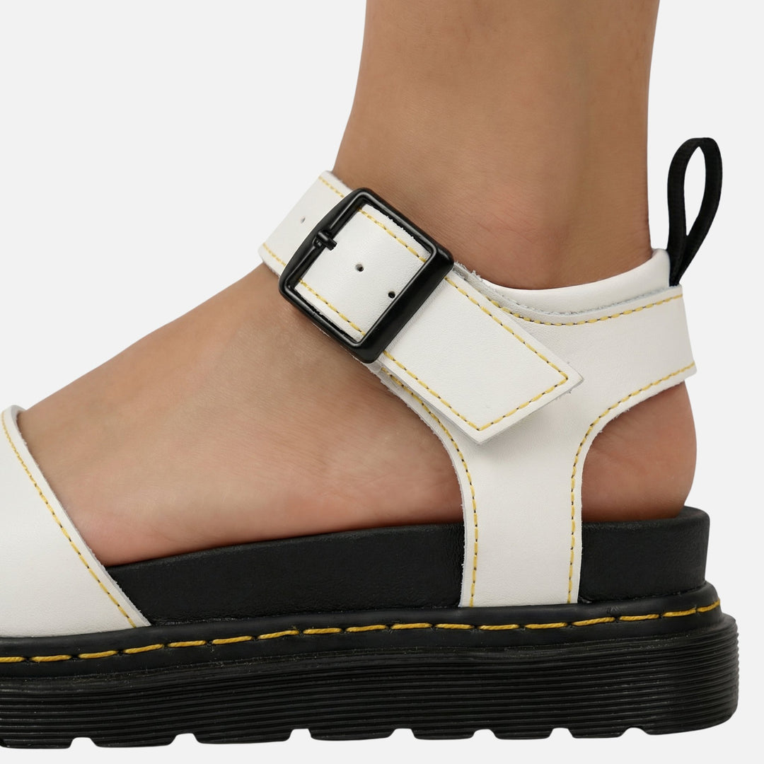 Platform Sandals with Adjustable Buckle Strap for Women