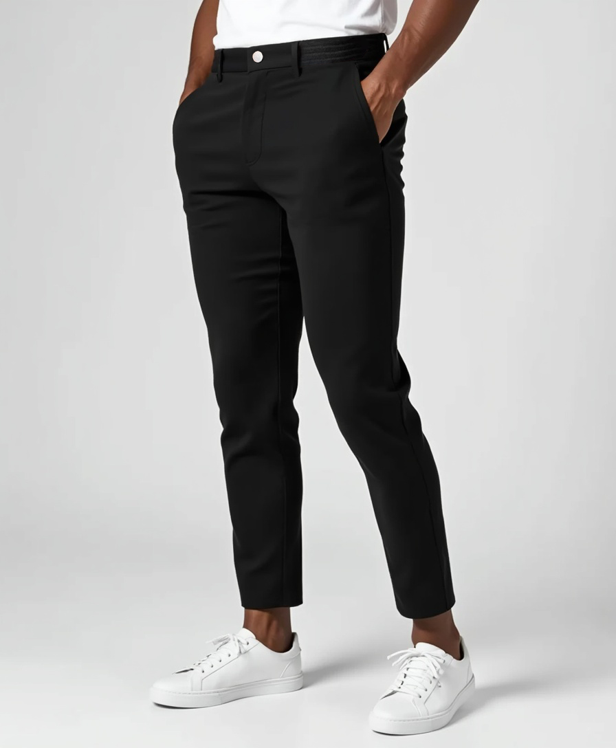 Slim Stretch Pants – Lightweight Casual Trousers for Men