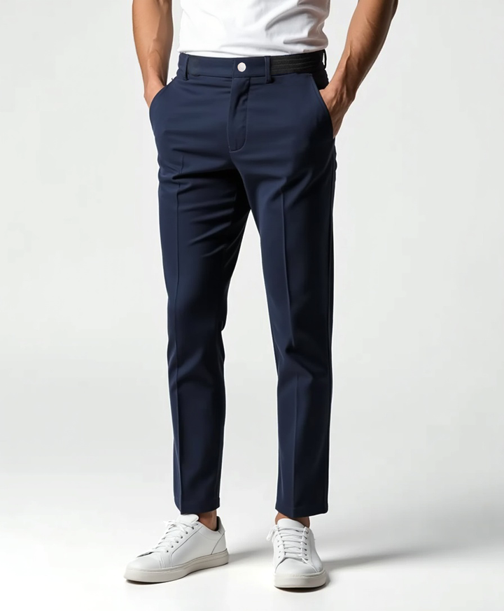 Slim Stretch Pants – Lightweight Casual Trousers for Men